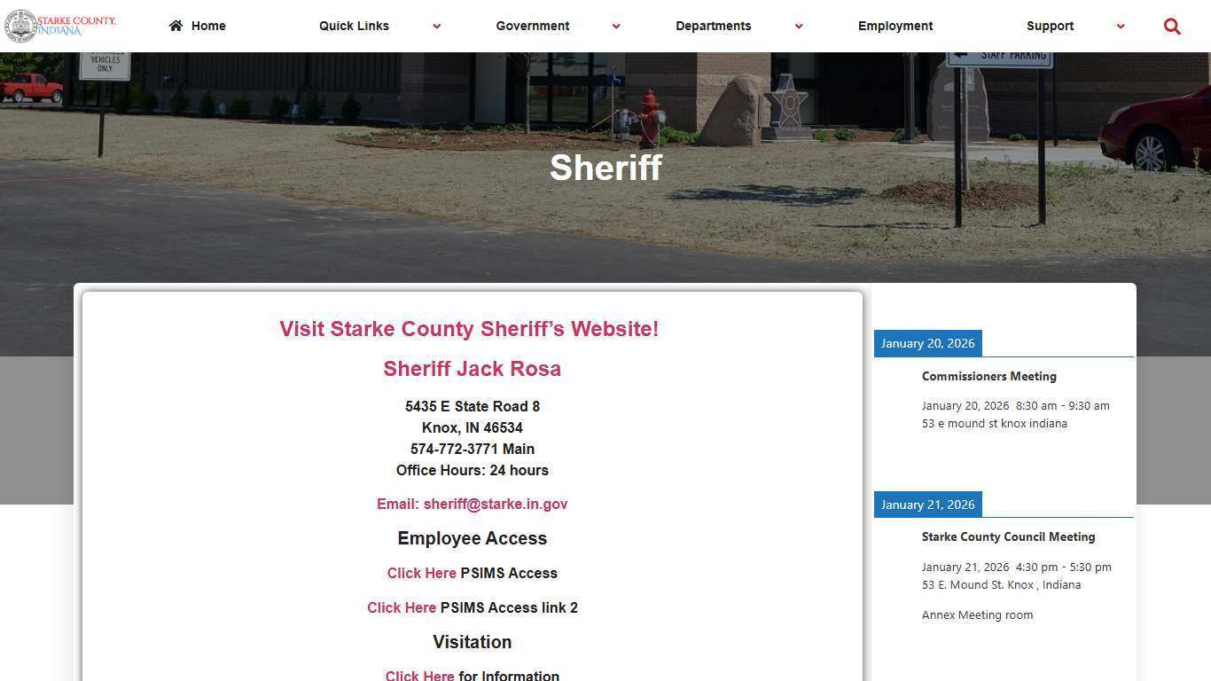 Sheriff – Starke County Indiana